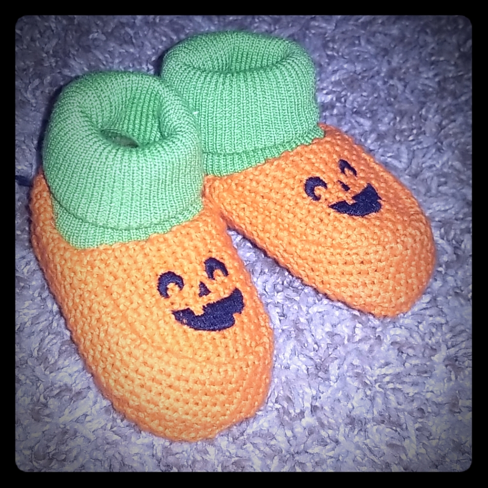 Pumpkin Booties